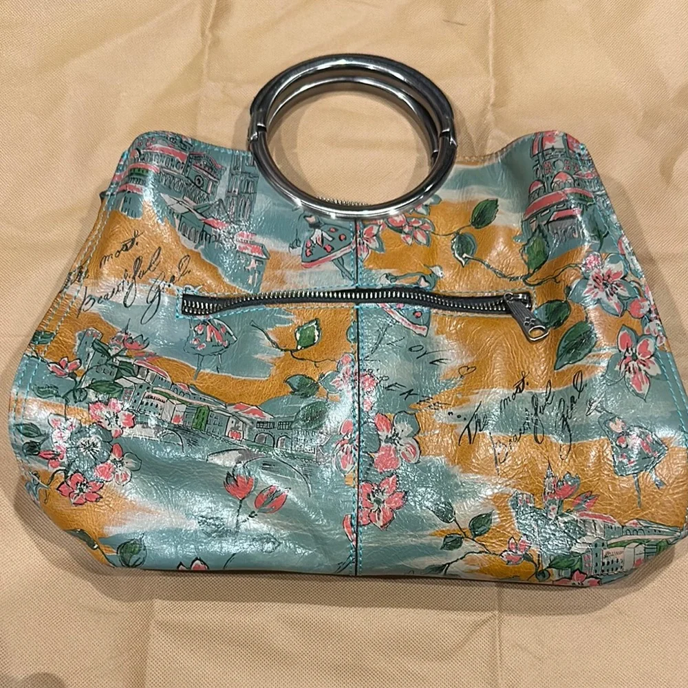 Patricia Nash Floral Bag - Green and Orange - Picture 2 of 10